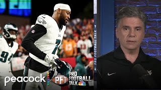 Haason Reddick requests trade from New York Jets  Pro Football Talk  NFL on NBC [upl. by Annayram172]