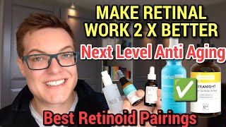 AMAZING ANTI AGING Results  Skincare To Use With Retinal  Tretinoin [upl. by Vasileior]