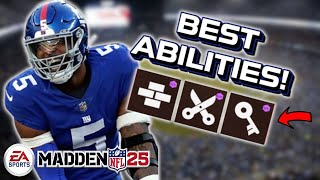 BEST DEFENSIVE ABILITIES GET MORE STOPS  Madden Tips and Tricks [upl. by Sancho]