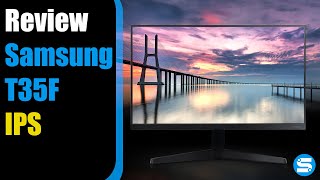 Monitor Samsung T35F Unboxing e Review [upl. by Sully456]