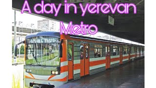 մեկ օր Երևանի մետրոյում  A day in Yerevan Metro  Armenian Subway 🚇 [upl. by Nueoras]