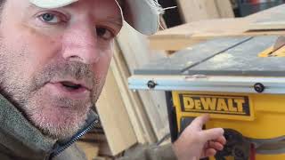 Try this first if your DeWalt table saw blade isnt raising or lowering [upl. by Euqinaj]