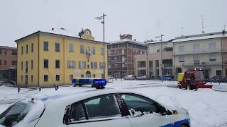 Casalgrande RE  Nevicata del 01032018 [upl. by Ahsenek]