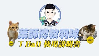 T BALL使用說明書｜羽球迴力球｜葉師傅教羽球 [upl. by Miksen]