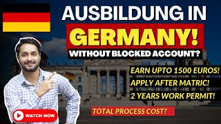 Ausbildung In Germany For Pakistani Students  Benefits And Requirements  Total Process Cost [upl. by Terrill274]