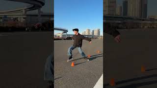 Big Wheel Freestyle Sesh 5x80 nnskates inlineskating wizardskating rollerblading urbanskating [upl. by Lugo]