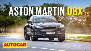 2021 Aston Martin DBX India review  The Indiafriendly Bond car  First Drive  Autocar India [upl. by Anev]