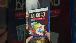 Balatro PS5 Unboxing [upl. by Nordek]