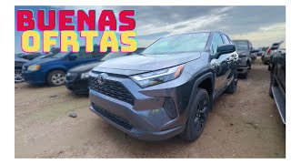 QUE CARROS DE TOYOTA PUEDES ENCONTRAR EN UNA SUBASTA DE CARROS USADOS subastas copart usa [upl. by Dinny827]