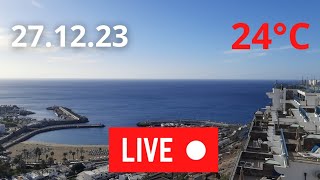 🔴🌞LIVE Weather Puerto Rico Gran Canaria December 27 2023 [upl. by Gilmour]