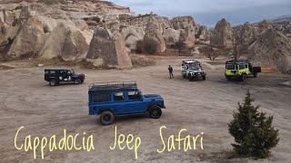 Cappadocia Jeep Safari 28th Jan 2023 [upl. by Kermy]