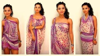 How to tie and style your sarong  pareo in 11 different ways  dianasaidcom [upl. by Harrus107]