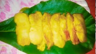 நேந்திரம் பழம் பஜ்ஜி  Plantain Banana Fritter  Savoury  Pazham Pori  Street food  Tamil Recipe [upl. by Macdonell620]