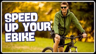 HOW TO INCREASE THE SPEED OF YOUR EBIKE IN 30 SECONDS [upl. by Ainet]