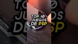 TOP 10 JUEGOS de PSP 🏆👌 psp topgaming gaming playstation [upl. by Nancy]