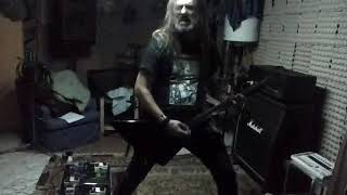 JUDAS PRIEST  Cathedral Spires Jugulator 1997 Rhythm guitar cover by Julio Blackening [upl. by Kellyann]