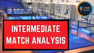 Padel Match Analysis  Low Intermediate [upl. by Atirahc973]