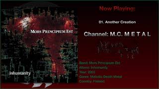 Another Creation  Mors Principium Est 2003 Inhumanity Album [upl. by Biddy]