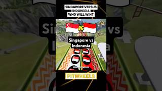 Singapore vs Indonesia singapore indonesia match football game beamngdrive [upl. by Eat]