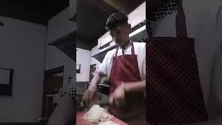 44 second mein noodles cuttingcuttingcheffood chefrecipes shortvideo shorts youtubeshorts [upl. by Broderic]