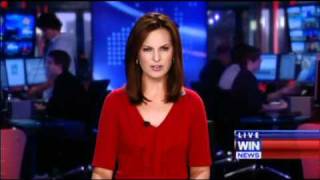 BLOOPER Nine Breaking News with Wendy Kingston 12012011 [upl. by Kcirdehs]