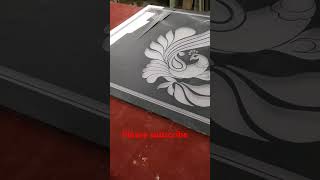 GLASS DESIGN WORK viralshortvideos 🪞😱 [upl. by Barb121]