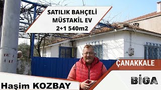 Satış dışı Çanakkale Biga Bahçeli Müstakil Ev 540m2 21 [upl. by Doughty]