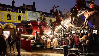 Vigevano in piazza arriva Babbo Natale [upl. by Annel965]