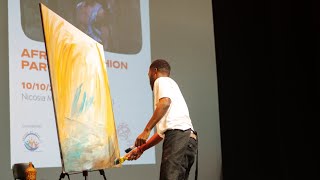 NICOSIA2030 quotPerformance Live Painting [upl. by Olethea172]