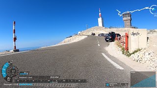 Climbing the Mont Ventoux From Malaucene 2018 [upl. by Ahsinyar]