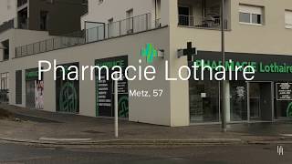 Pharmacie Lothaire Metz région 57  robot de pharmacie Meditech [upl. by Amandi]