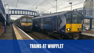 Trains at Whifflet [upl. by Heidy47]