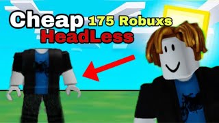 CHEAP headless Roblox  SAAD BHAI ROBLOX [upl. by Einegue933]