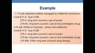 ICD 10 CM CODING GUIDELINES FOR DIABETES MELLITUS [upl. by Currey643]