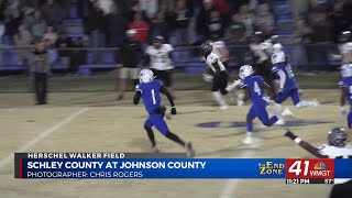 THE END ZONE HIGHLIGHTS Johnson County welcomes Schley County [upl. by Madelle]