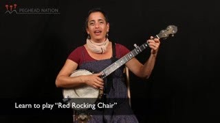 quotRed Rocking Chairquot  Clawhammer Banjo with Evie Ladin [upl. by Asenej]