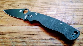 Watch THIS before you buy a Spyderco Paramilitary 2 [upl. by Suivatra]