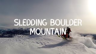 Revelstoke Adventures Sledding Boulder Mountain [upl. by Gracie]