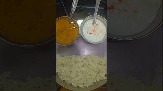 Moong masoor dal with jeera rice recipe simple daal fry recipe cooking curdcurry shortvideo [upl. by Reich596]