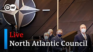 Watch live NATO press conference after extraordinary meeting of the North Atlantic Council NAC [upl. by Eirrek859]