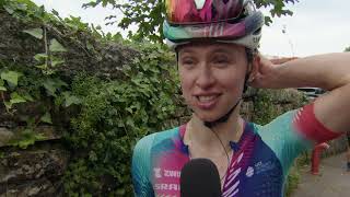 Katarzyna Niewiadoma  Interview at the finish  Stage 3  Tour de Suisse Women 2024 [upl. by Ibrab807]