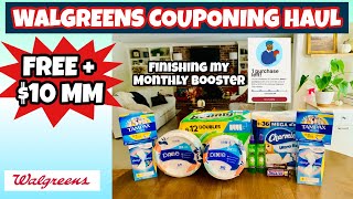 WALGREENS COUPONING HAUL Finishing my monthly booster Learn Walgreens Couponing [upl. by Ihtac]