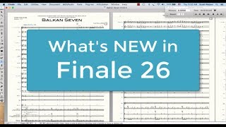 Finale 26 Review amp Whats New [upl. by Etnom]