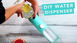 DIY Water Dispenser  Life Hacks  Craft Factory [upl. by Atteinotna209]