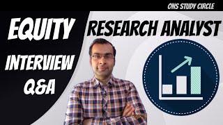 Equity Research Analyst Interview Questions And Answers [upl. by Anadroj]