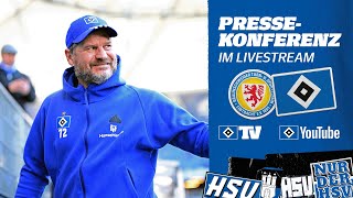 RELIVE PRESSEKONFERENZ MIT STEFFEN BAUMGART I Eintracht Braunschweig vs HSV I 12 Spieltag [upl. by Federico]