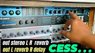 setting efek lexicon mx200 reverb amp delay  stereo reverb L R [upl. by Persson228]