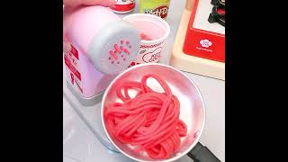 Satisfying with Unboxing Play Doh Cooking Spaghetti Toys 플레이도우 스파게티 요리 장난감 ASMR shorts [upl. by Lala]