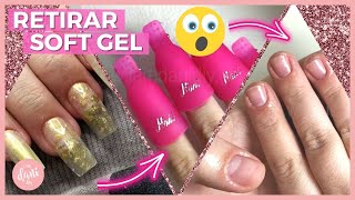 ✅💅Cómo RETIRAR uñas SOFT GEL SIN TORNO 💅 [upl. by Antebi807]