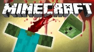 Minecraft Mod Showcase Mob Amputation Mob Dismemberment and Back Tools [upl. by Cohbath]